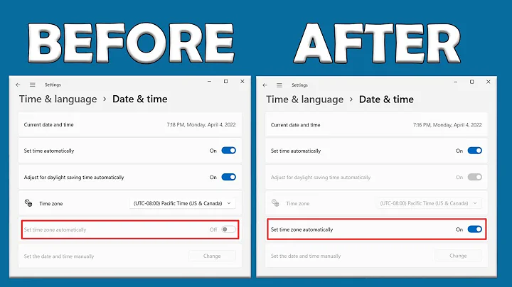 Fix For the Set Time Zone Automatically Greyed Out Issue in Windows