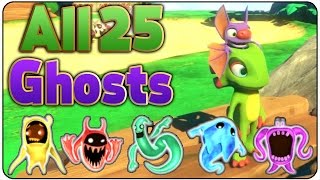 Yooka-Laylee - All 25 Ghost Locations