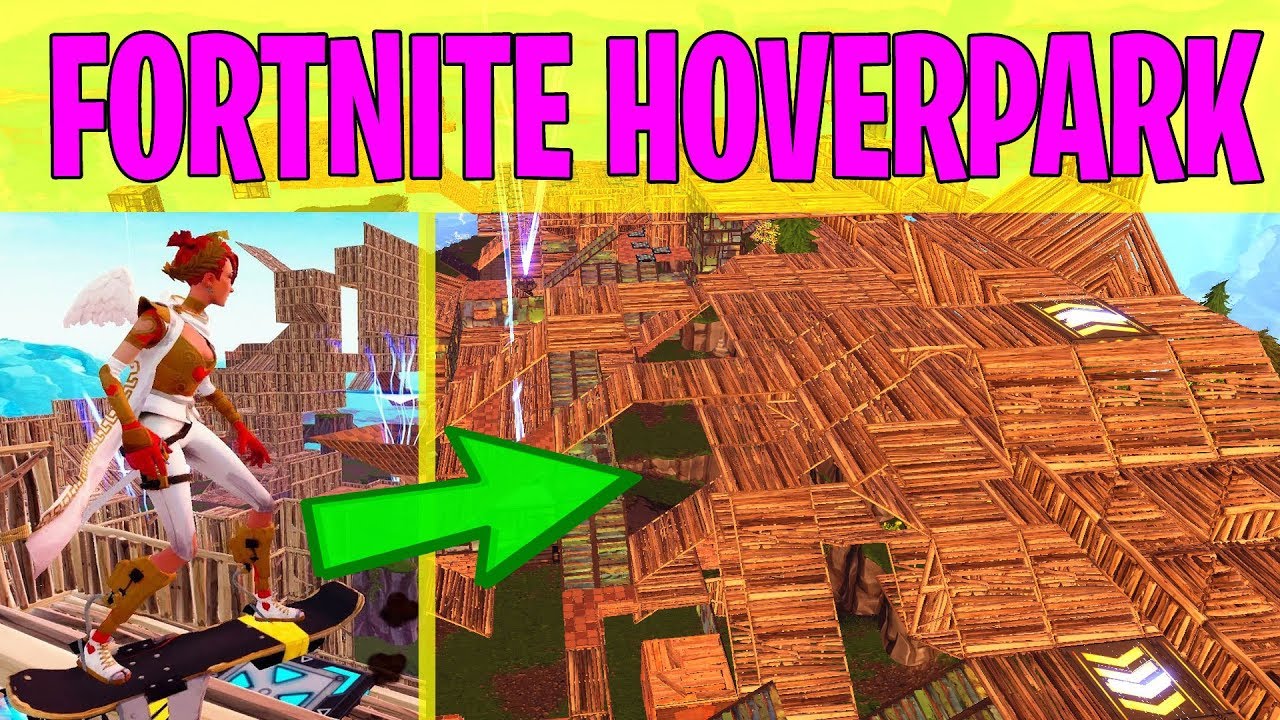 * HOVERBOARD PARK * IN FORTNITE !! Fortnite Save the