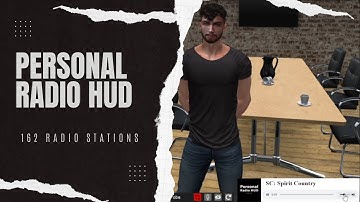 Personal Radio HUD (Second Life)