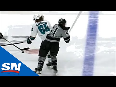 Erik Karlsson Lays Into Austin Wagner With A Dangerous Hit