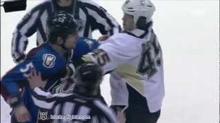 Arron Asham vs Cody McLeod Mar 3, 2012