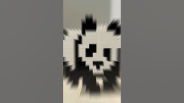 PANDA 🐼 #8bit #lego #pixelart