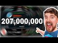 MrBeast Hitting 207 million Subscribers TIMELAPSE!