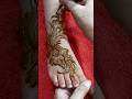 Simple Arabic Henna Design #mehndi #henna #dubai #style #fashion #song #mehandi #farheenscreation