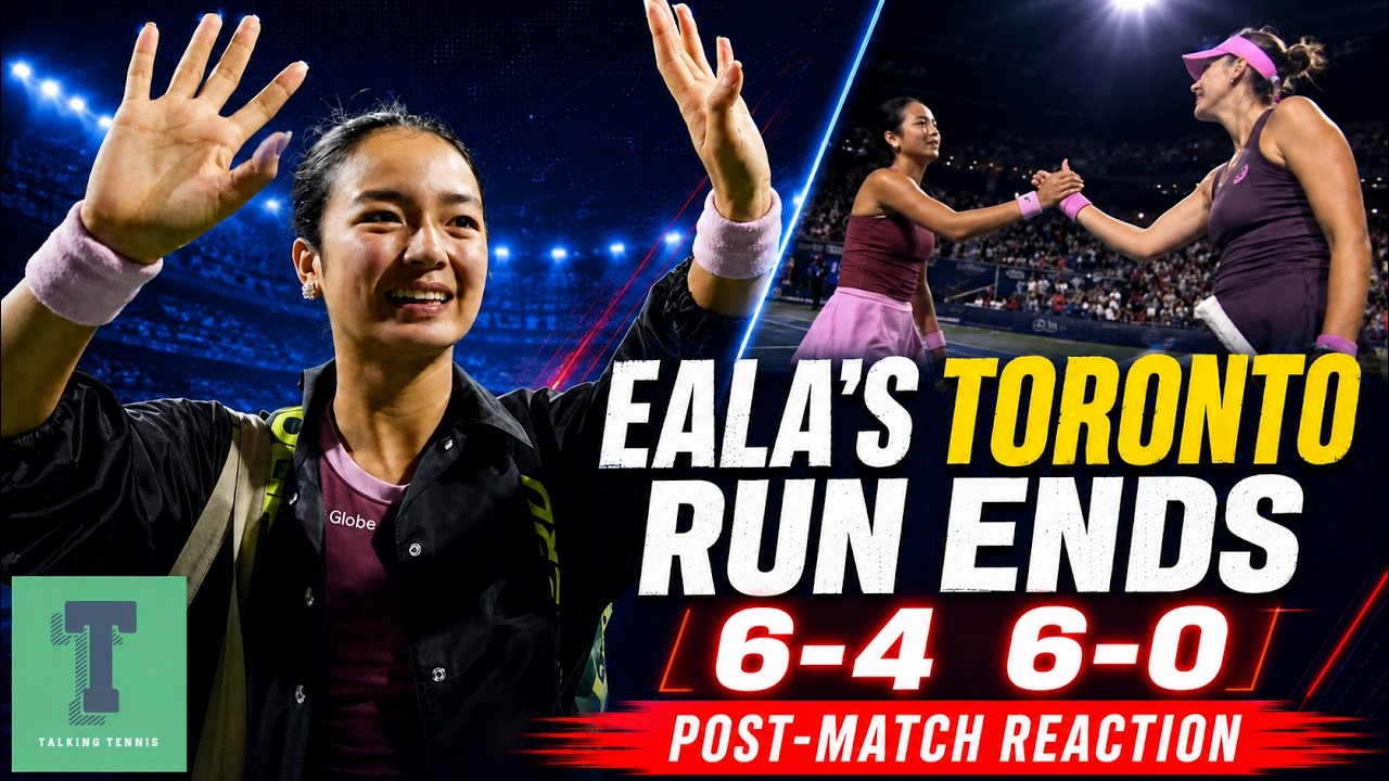 Alex Eala's Toronto run ends in 6-4 6-0 loss to Belinda Bencic: Post-match reaction