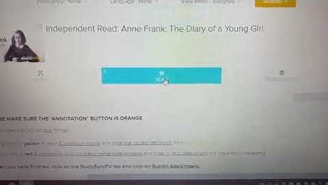 How to Annotate on StudySync