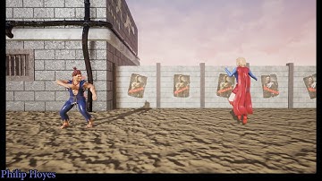 Akuma Fighting Game Prototype
