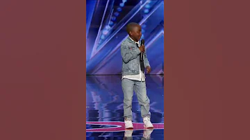 🤣 Kid Comedian ROASTS His Dad | AGT 2021 | #Shorts