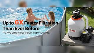 VEVOR FlashPure Sand Filter Pump