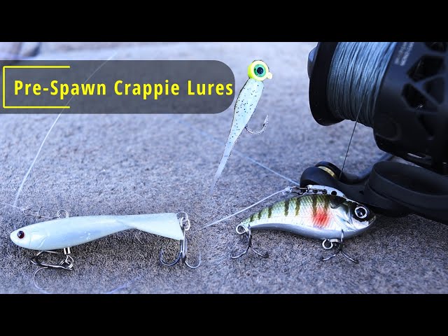 My Top 3 Favorite EARLY Pre Spawn Crappie Baits 