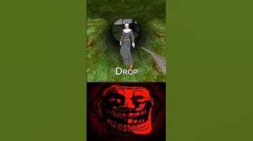 Granny And Spider Angelina⚡😈 Vs Evilnun Baldi Granny #granny #trollface #shorts