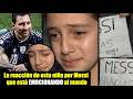 El vídeo de una niña por la despedida de Messi que se hizo VIRAL!