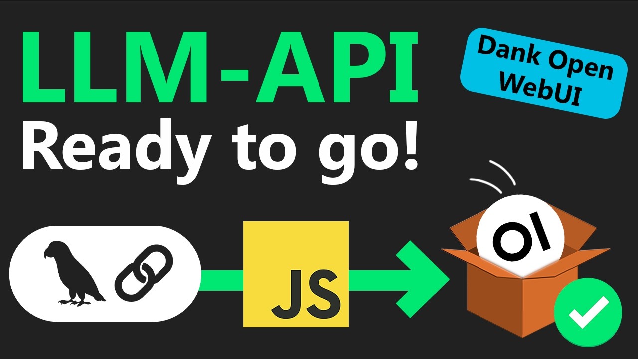 LangChainJS + Open WebUI: Lokale LLM-API in Node.js (ohne eigene UI)