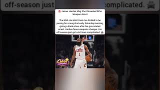 James Harden Mug Shot Revealed After Weapon Arrest – Blank Stare Says It All
