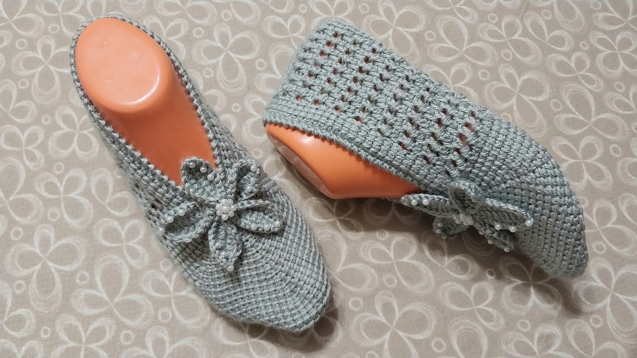 Tunus işi Zambak modeli patik yapılışı