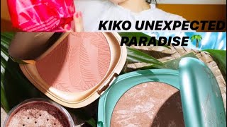 HAUL PRE-SALDI KIKO UNEXPECTED PARADISE?☀️:APPLICAZIONE E PRIME IMPRESSIONI| SnupinaBeautyLover