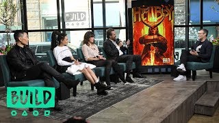 David Harbour, Milla Jovovich, Daniel Dae Kim & Sasha Lane On Their Film, "Hellboy"