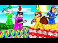 🌈 DESAFIO de LUCKY BLOCKS MAGICOS VS HACKER VS ARCOIRIS 😂❓ MURALLAS de LA SUERTE con Los PANAS