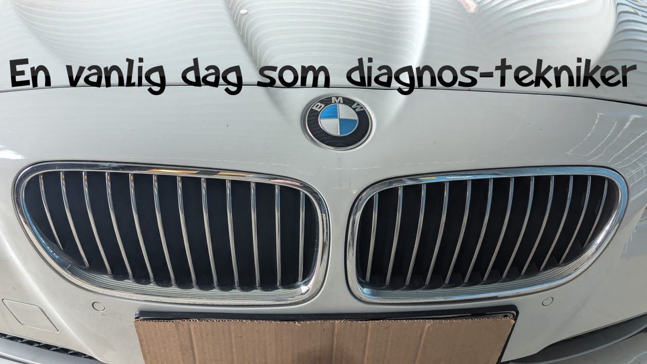 En helt vanlig dag på jobbet med BMW.