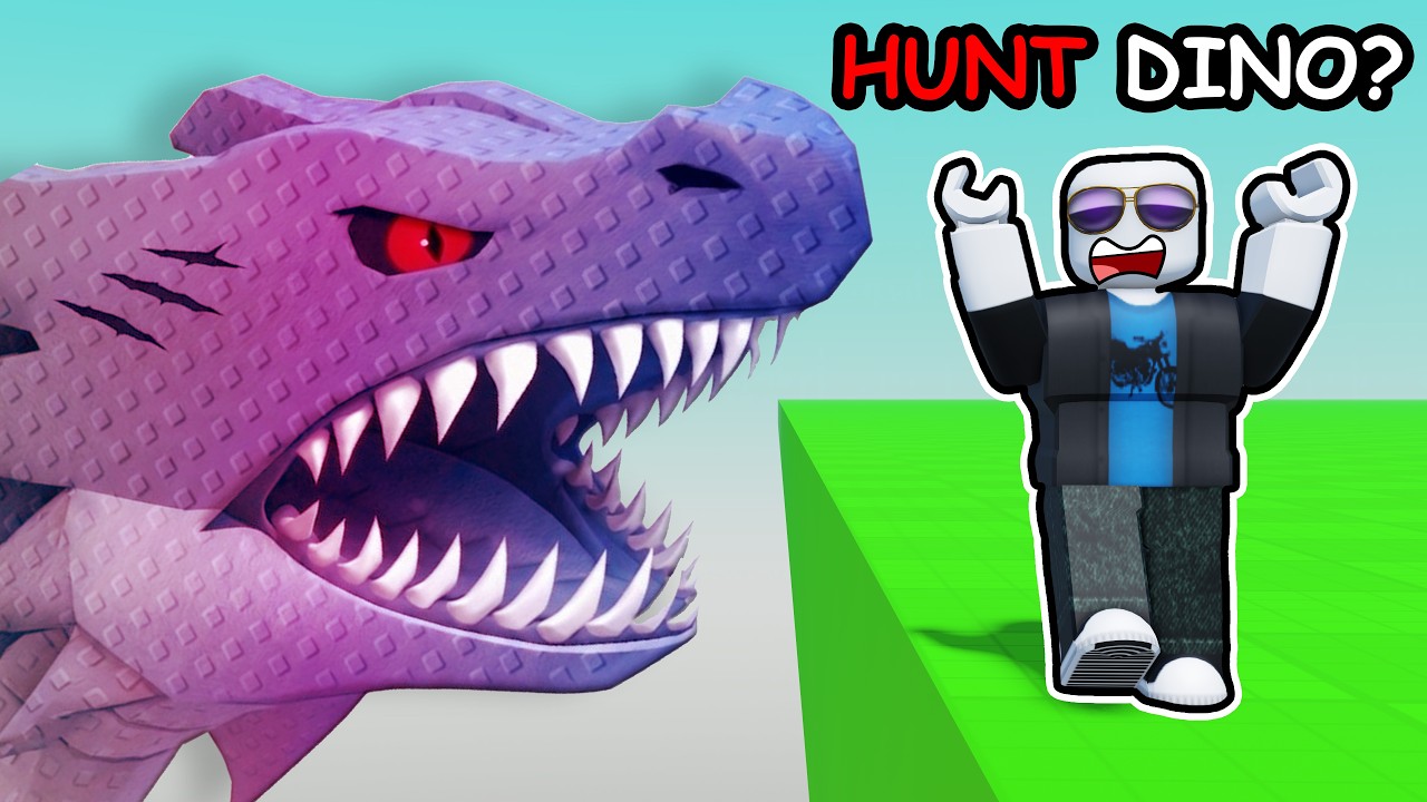 I HUNTED the RAREST Dinos in Roblox...