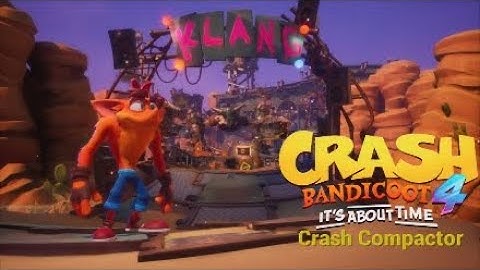 Crash Bandicoot 4 It’s About Time : Crash Compactor (PS5) (4K HDR)