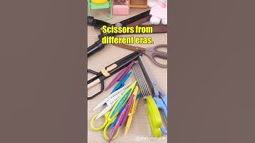 The Evolution of Scissors: Which Era Snips Your Style? #shorts