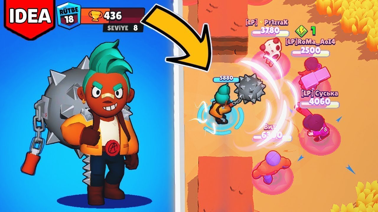 YENİ EFSANEVİ KARAKTER ve OYNANIŞ !!! - Brawl Stars - YouTube