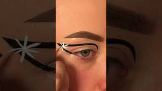 Christmas Eye Makeup Tutorial #shorts