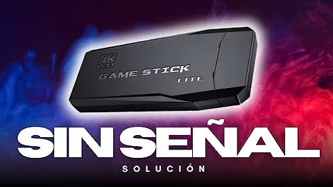 Game stick lite 4k No signal/NO PICTURE EASY AND QUICK SOLUTION.