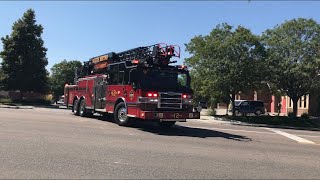 South Metro Ladder 12 and Medic 12 Responding