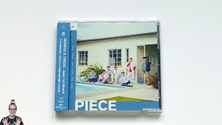 Unboxing Monsta X 1st Japanese Studio Album PIECE [Normal Edition]