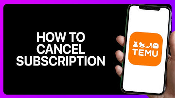 How To Cancel Temu Subscription Tutorial