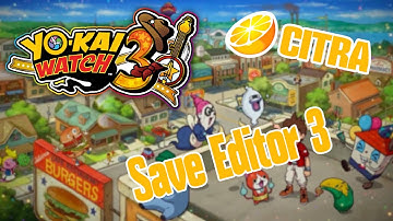 YO-KAI WATCH 3 SAVE EDITOR EN ESPAÑOL || CITRA