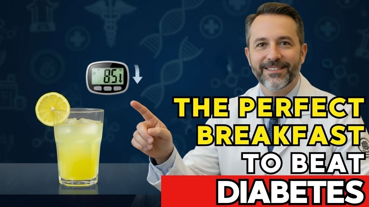 The 3 Perfect Breakfasts to lower BLOOD SUGAR and say goodbye to DIABETES