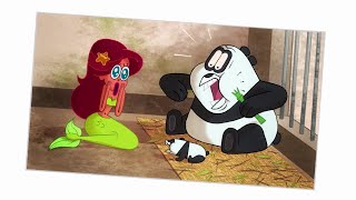 हिंदी Zig &amp; Sharko 🐼 बेबी पांडा - Hindi Cartoons for Kids