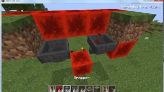 Minecraft Redstone Tutorial - Random Item Dropper