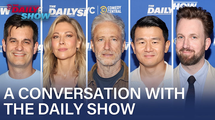 Jon Stewart & Team Talk Evolving the Show, Covering the Election, Processing Trump 2.0 - FYC