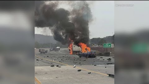 3 dead after wrong-way driver crashes head-on into tractor-trailer on I-75 in north Georgia