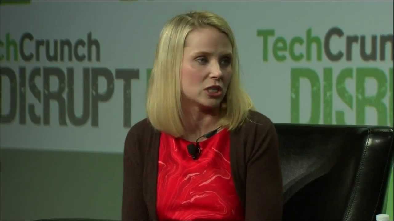 Marissa Mayer On People, Product, Traffic and Revenue | Disrupt SF 2013