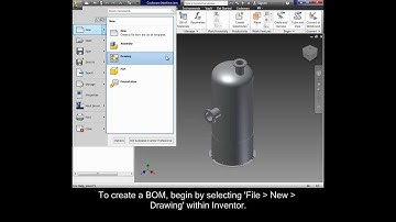 Create Bill of Materials in Autodesk Inventor Using COMPRESS Model