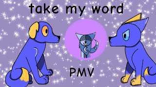 take my word gemini song pmv{ song made by @mrs_shadow + dog/cat au}