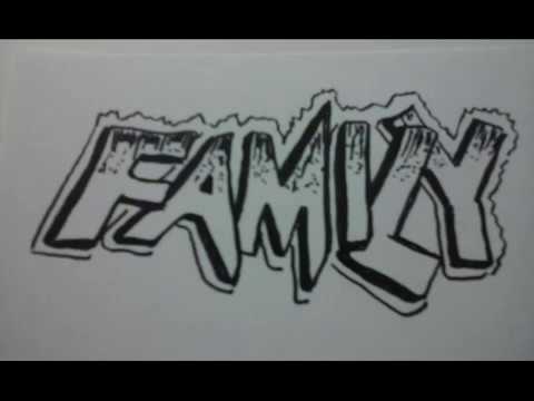 Graffiti Art On Paper For Beginners Family Youtube