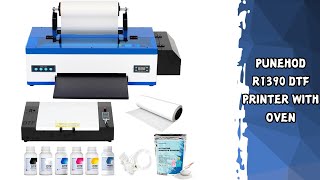 PUNEHOD R1390 DTF Printer | Perfect For Custom T-Shirts | Key Features
