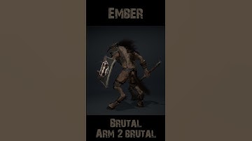 Ember Brutal Arm2 Brutal 360 #character #rogerkint #3d #animation #gaming #unity #unreal #ember