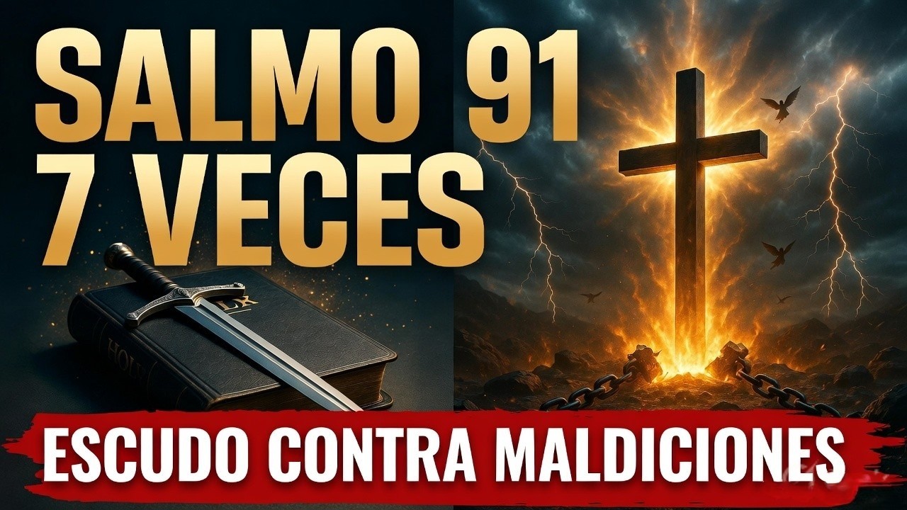 🐦‍🔥 Dios DESATA la Verdad del Salmo 91 7 Veces - Para Romper la ENVIDIA, la BRUJERÍA y Maldición