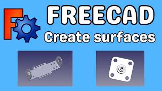 Freecad part workbench create surfaces