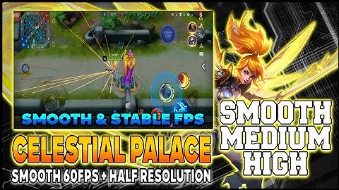 Smooth, Medium & High Graphics - Half Resolution Anti Lag