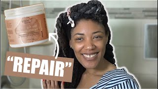 โRepairingโ Split Ends Eden Bodyworks Almond Marshmallow Masque