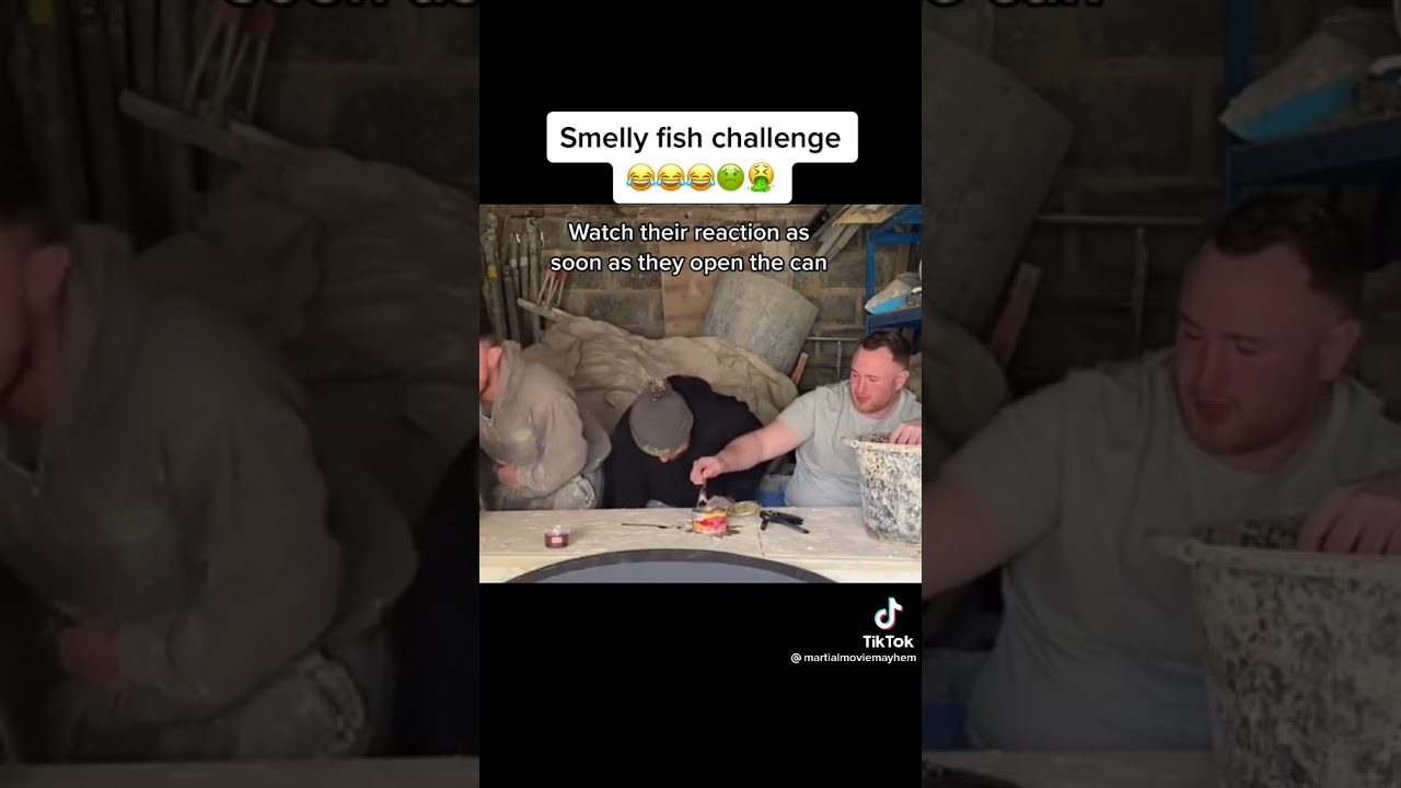 Smelly fish challenge YouTube
